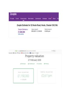 Chester Zoopla Chester House Valuations.